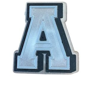 Letter A Glow In The Dark Croc Charm